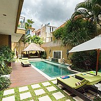 Sophisticated 4-bedroom Seminyak sanctuary for lease. Villas in Bali for Sale: Вилла в Семиньяк, Балиан за 415 тыс. USD. Leasehold. Предварительный просмотр фото #2