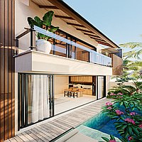 Off-plan stylish one bedroom villa in Petitenget. Villas in Bali for Sale: Вилла в Семиньяк, Балиан за 219 тыс. USD. Leasehold. Предварительный просмотр фото #1