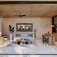 Off-plan stylish one bedroom villa in Petitenget. Villas in Bali for Sale: Вилла в Семиньяк, Балиан за 219 тыс. USD. Leasehold. Предварительный просмотр фото #3