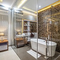 Two-Bedroom Gated estate Villa in Seminyak. Villas in Bali for Sale: Вилла в Семиньяк, Балиан за 21,8 млн. RUB. Leasehold. Предварительный просмотр фото #3