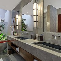 Stunning 12 Bed Villa Estate – Two Interconnected 6 Bedroom Villas in Gated Seminyak Community. Villas in Bali for Sale: Вилла в Семиньяк, Балиан за 1550 тыс. USD. Leasehold. Предварительный просмотр фото #7