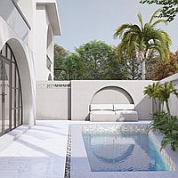 A Mediterranean-Inspired 1-Bedroom Villa in Serene Seseh. Villas in Bali for Sale: Вилла в Сесех, Балиан за 159 тыс. USD. Leasehold. Предварительный просмотр фото #1