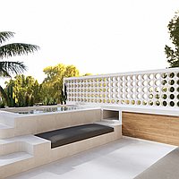 Luxurious Tropical Mediterranean Three-Bedroom Villa with Jacuzzi, Steps from Tranquil Seseh Beach. Villas in Bali for Sale: Вилла в Сесех, Балиан за 432 тыс. USD. Leasehold. Предварительный просмотр фото #12