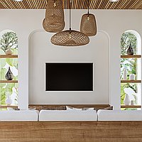 Luxurious Tropical Mediterranean Three-Bedroom Villa with Jacuzzi, Steps from Tranquil Seseh Beach. Villas in Bali for Sale: Вилла в Сесех, Балиан за 432 тыс. USD. Leasehold. Предварительный просмотр фото #8