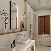 Luxurious Tropical Mediterranean Three-Bedroom Villa with Jacuzzi, Steps from Tranquil Seseh Beach. Villas in Bali for Sale: Вилла в Сесех, Балиан за 432 тыс. USD. Leasehold. Предварительный просмотр фото #10