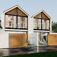 Modern Contemporary Villa Project In Seseh. Villas in Bali for Sale: Вилла в Сесех, Балиан за 222 тыс. USD. Leasehold. Предварительный просмотр фото #10