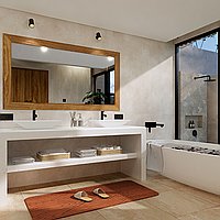 Two Units of Two-Bedroom Modern Tropical Villas in Growing Areas of Seseh. Villas in Bali for Sale: Вилла в Сесех, Балиан за 220 тыс. USD. Leasehold. Предварительный просмотр фото #11