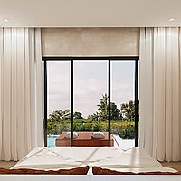 Two Units of Two-Bedroom Modern Tropical Villas in Growing Areas of Seseh. Villas in Bali for Sale: Вилла в Сесех, Балиан за 220 тыс. USD. Leasehold. Предварительный просмотр фото #7