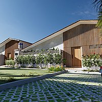 Two Units of Two-Bedroom Modern Tropical Villas in Growing Areas of Seseh. Villas in Bali for Sale: Вилла в Сесех, Балиан за 220 тыс. USD. Leasehold. Предварительный просмотр фото #13