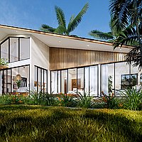Two Units of Two-Bedroom Modern Tropical Villas in Growing Areas of Seseh. Villas in Bali for Sale: Вилла в Сесех, Балиан за 220 тыс. USD. Leasehold. Предварительный просмотр фото #2