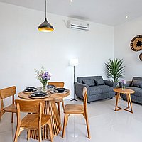 Cozy and Chic Two-Bedroom Villa with Long Lease in Kaba Kaba. Villas in Bali for Sale: Вилла в Табанан, Балиан за 10,1 млн. RUB. Leasehold. Предварительный просмотр фото #12