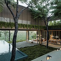 Luxurious Tropical Splendor: Off Plan Three-Bedroom Riverfront Villa Near Nyanyi Beach. Villas in Bali for Sale: Вилла в Табанан, Балиан за 771 тыс. USD. Freehold. Предварительный просмотр фото #8