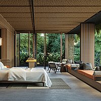 Luxurious Tropical Splendor: Off Plan Three-Bedroom Riverfront Villa Near Nyanyi Beach. Villas in Bali for Sale: Вилла в Табанан, Балиан за 771 тыс. USD. Freehold. Предварительный просмотр фото #3