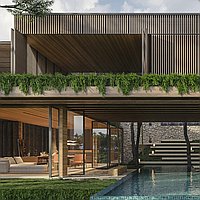 Luxurious Tropical Splendor: Off Plan Three-Bedroom Riverfront Villa Near Nyanyi Beach. Villas in Bali for Sale: Вилла в Табанан, Балиан за 771 тыс. USD. Freehold. Предварительный просмотр фото #7