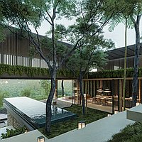 Luxurious Tropical Splendor: Off Plan Three-Bedroom Riverfront Villa Near Nyanyi Beach. Villas in Bali for Sale: Вилла в Табанан, Балиан за 771 тыс. USD. Freehold. Предварительный просмотр фото #6