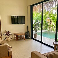 Three-Bedroom Villa with Outdoor Cabana and Pool in Thriving Cepaka, Tabanan. Villas in Bali for Sale: Вилла в Табанан, Балиан за 100 тыс. USD. Leasehold. Предварительный просмотр фото #2