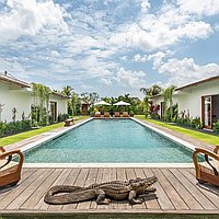Four bedroom long lease villa in tranquil Nyanyi village. Villas in Bali for Sale: Вилла в Табанан, Балиан за 48,6 млн. RUB. Leasehold. Предварительный просмотр фото #10