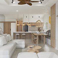 Unlocking Investment Potential: Three-Bedroom Villas with Long Lease 31 Years in Serene Kedungu. Villas in Bali for Sale: Вилла в Табанан, Балиан за 280 тыс. USD. Leasehold. Предварительный просмотр фото #2