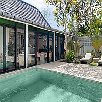 Charming Three-Bedroom Villa in a Quiet Area of Cepaka: Ideal for Long-Term Rental. Villas in Bali for Sale: Вилла в Табанан, Балиан за 19,3 млн. RUB. Leasehold. Предварительный просмотр фото #1