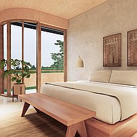 Three-Bedroom Contemporary Villas with Cutting-Edge Design at Serene Nyanyi Beach. Villas in Bali for Sale: Вилла в Табанан, Балиан за 285 тыс. USD. Freehold. Предварительный просмотр фото #4