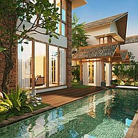 D'Aquila Luxury Villas Ubud - 3 Bedroom Villa. Villas in Bali for Sale: Вилла в Убуд, Балиан за 36,9 млн. RUB. None. Предварительный просмотр фото #5