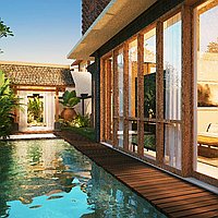 D'Aquila Luxury Villas Ubud - 3 Bedroom Villa. Villas in Bali for Sale: Вилла в Убуд, Балиан за 36,9 млн. RUB. None. Предварительный просмотр фото #1