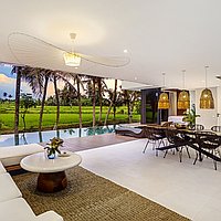 Spectacular rice field view villa in Sayan, Ubud. Villas in Bali for Sale: Вилла в Убуд, Балиан за 311 тыс. USD. Leasehold. Предварительный просмотр фото #12