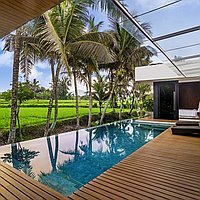 Spectacular rice field view villa in Sayan, Ubud. Villas in Bali for Sale: Вилла в Убуд, Балиан за 311 тыс. USD. Leasehold. Предварительный просмотр фото #9