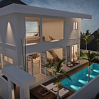 Newly built modern leasehold villa in Singakerta, Ubud. Villas in Bali for Sale: Вилла в Убуд, Балиан за 285 тыс. USD. Leasehold. Предварительный просмотр фото #1