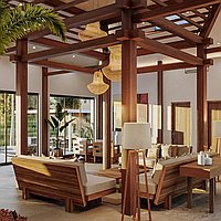 Exquisite Javanese retreat in Tegallalang, Ubud. Villas in Bali for Sale: Вилла в Убуд, Балиан за 593 тыс. USD. Leasehold. Предварительный просмотр фото #3