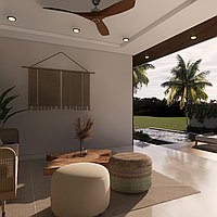 Six Units of One and Two-Bedroom Villas with Delightful Designs in Ubud. Villas in Bali for Sale: Вилла в Убуд, Балиан за 169 тыс. USD. Leasehold. Предварительный просмотр фото #3