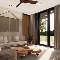 Six Units of One and Two-Bedroom Villas with Delightful Designs in Ubud. Villas in Bali for Sale: Вилла в Убуд, Балиан за 169 тыс. USD. Leasehold. Предварительный просмотр фото #2