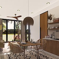 Six Units of One and Two-Bedroom Villas with Delightful Designs in Ubud. Villas in Bali for Sale: Вилла в Убуд, Балиан за 169 тыс. USD. Leasehold. Предварительный просмотр фото #4