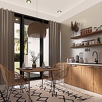 Six Units of One and Two-Bedroom Villas with Delightful Designs in Ubud. Villas in Bali for Sale: Вилла в Убуд, Балиан за 169 тыс. USD. Leasehold. Предварительный просмотр фото #5