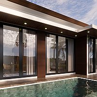 Six Units of One and Two-Bedroom Villas with Delightful Designs in Ubud. Villas in Bali for Sale: Вилла в Убуд, Балиан за 169 тыс. USD. Leasehold. Предварительный просмотр фото #10