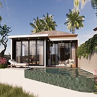 Serene 1-bedroom villa amidst rice fields in Ubud for lease. Villas in Bali for Sale: Вилла в Убуд, Балиан за 156 тыс. USD. Leasehold. Предварительный просмотр фото #2