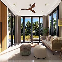 Serene 1-bedroom villa amidst rice fields in Ubud for lease. Villas in Bali for Sale: Вилла в Убуд, Балиан за 156 тыс. USD. Leasehold. Предварительный просмотр фото #3