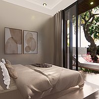 Serene 1-bedroom villa amidst rice fields in Ubud for lease. Villas in Bali for Sale: Вилла в Убуд, Балиан за 12,2 млн. RUB. Leasehold. Предварительный просмотр фото #10