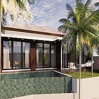 Serene 1-bedroom villa amidst rice fields in Ubud for lease. Villas in Bali for Sale: Вилла в Убуд, Балиан за 12,2 млн. RUB. Leasehold. Предварительный просмотр фото #7