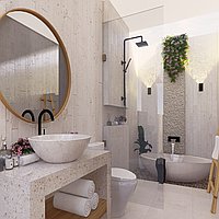 Serene 1-bedroom villa amidst rice fields in Ubud for lease. Villas in Bali for Sale: Вилла в Убуд, Балиан за 12,2 млн. RUB. Leasehold. Предварительный просмотр фото #6