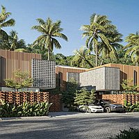 Three bedrooms gated estate villa in Ubud. Villas in Bali for Sale: Вилла в Убуд, Балиан за 747 тыс. USD. Freehold. Предварительный просмотр фото #1