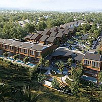 Three bedrooms gated estate villa in Ubud. Villas in Bali for Sale: Вилла в Убуд, Балиан за 747 тыс. USD. Freehold. Предварительный просмотр фото #7