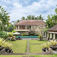 Elegant estate surrounded by rice field Keliki in North of Ubud. Villas in Bali for Sale: Vila di dalam Ubud, Bali untuk 27 Miliar IDR. Freehold. Pratinjau foto #14