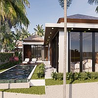 Rice field view 2-bedroom leasehold villa in Ubud. Villas in Bali for Sale: Вилла в Убуд, Балиан за 174 тыс. USD. Leasehold. Предварительный просмотр фото #1