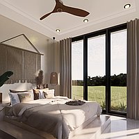 Rice field view 2-bedroom leasehold villa in Ubud. Villas in Bali for Sale: Вилла в Убуд, Балиан за 174 тыс. USD. Leasehold. Предварительный просмотр фото #4