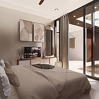 Rice field view 2-bedroom leasehold villa in Ubud. Villas in Bali for Sale: Вилла в Убуд, Балиан за 13,7 млн. RUB. Leasehold. Предварительный просмотр фото #6