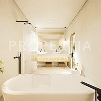 Exquisite Modern Tropical Villa In Uluwatu. Villas in Bali for Sale: Vila di dalam Uluwatu, Bali untuk 4,9 Miliar IDR. Leasehold. Pratinjau foto #9