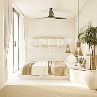 Exquisite Modern Tropical Villa In Uluwatu. Villas in Bali for Sale: Vila di dalam Uluwatu, Bali untuk 4,9 Miliar IDR. Leasehold. Pratinjau foto #10