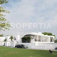 Exquisite Modern Tropical Villa In Uluwatu. Villas in Bali for Sale: Vila di dalam Uluwatu, Bali untuk 4,9 Miliar IDR. Leasehold. Pratinjau foto #17