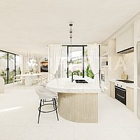 Exquisite Modern Tropical Villa In Uluwatu. Villas in Bali for Sale: Вилла в Улувату, Балиан за 289 тыс. USD. Leasehold. Предварительный просмотр фото #5